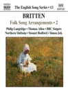 BRITTEN: Folk Song Arrangements, Vol. 2