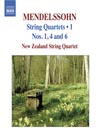 MENDELSSOHN: String Quartets, Vol. 1