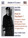 SOUSA, J.P.: Music for Wind Band, Vol. 7 (Royal Artillery Band, Brion)@
