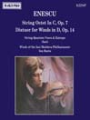 ENESCU: String Octet, Op. 7 / Dixtuor for Winds, Op. 14