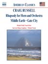 RUSSELL: Rhapsody for Horn and Orchestra / Middle Earth