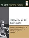 SCHUMANN, R.: Piano Concerto / GRIEG, E.: Piano Concerto (Biret Concerto Edition, Vol. 1)