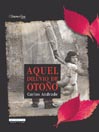 Aquel diluvio de otoño