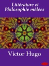Littérature et Philosophie mêlées
