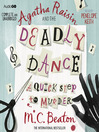 Agatha Raisin and the Deadly Dance