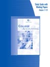 College Accounting Study Guide and Working Papers Chapters 17 - 29