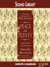 Peace and Plenty