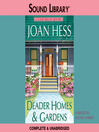 Click here to view title details for Deader Homes and Gardens by Joan Hess