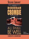 All Shall Be Well By Deborah Crombie