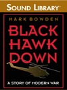 Black Hawk Down By Mark Bowden