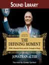 Artwork for this title -- The Defining Moment