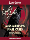 Miss Marple's Final Cases