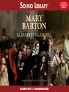 Click here to view title details for Mary Barton by Elizabeth Gaskell