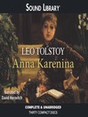 Anna Karenina Anna Karenina