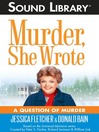 Murder, She Wrote: A Question of Murder