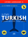 In-Flight Turkish By Living Language