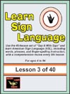Learn Sign Language