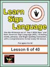 Learn Sign Language