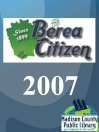 The Berea Citizen 2007 11/01
