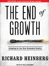 The End of Growth