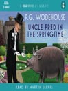 Uncle Fred in the Springtime