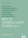 Best of Women's Short Stories 2