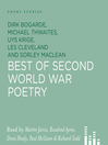 Best of Second World War Poetry