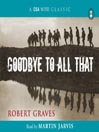 Goodbye to All That