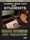 Variables, Expressions & Equations