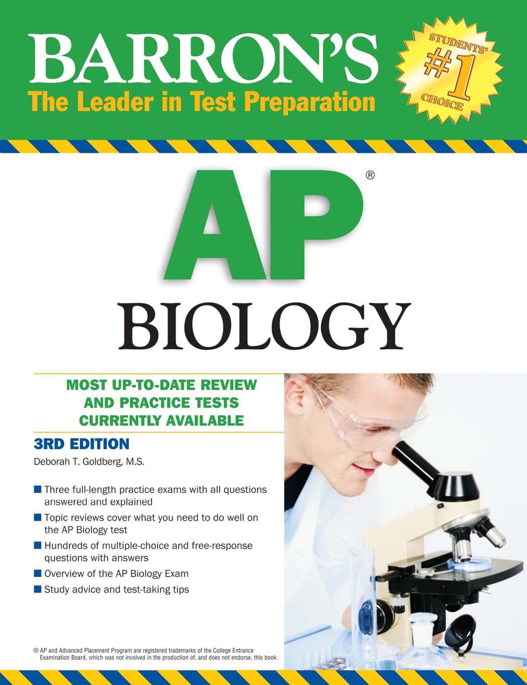 Click here to view title details for AP Biology by Deborah T. Goldberg, M.S.