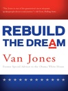 Click here to view title details for Rebuild the Dream by Van Jones