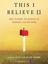 This I Believe 2
