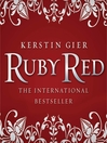 Ruby Red By Kerstin Gier
