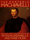 The Portable Machiavelli By Niccolo Machiavelli