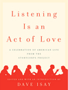 Listening Is an Act of Love