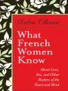 What French Women Know