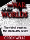 Click here to view title details for War of the Worlds by Orson Welles
