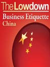 Business Etiquette - China