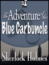 The Adventure of the Blue Carbuncle