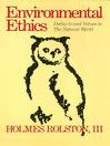 Environmental Ethics