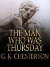 The Man Who Was Thursday
