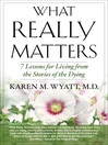What Really Matters