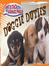 Click here to view title details for Doggie Duties by David Armentrout