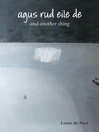 Click here to view title details for Agus Rud Eile De by Louis de Paor