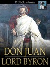 Click here to view title details for Don Juan by Lord Byron