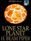 Lone Star Planet
