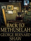 Back to Methuselah