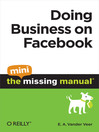 Doing Business on Facebook