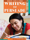 Click here to view title details for Writing to Persuade by Chris Nolan