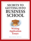 MBA Admissions: Essay Writing